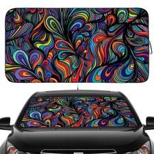 Gven Windshield Sun Shade for Car Front Window Cover Sunshades Visor Automoti...