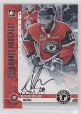 2013 ITG Draft Prospects Auto Silver Anthony Duclair #A-AD2 Auto 3xv