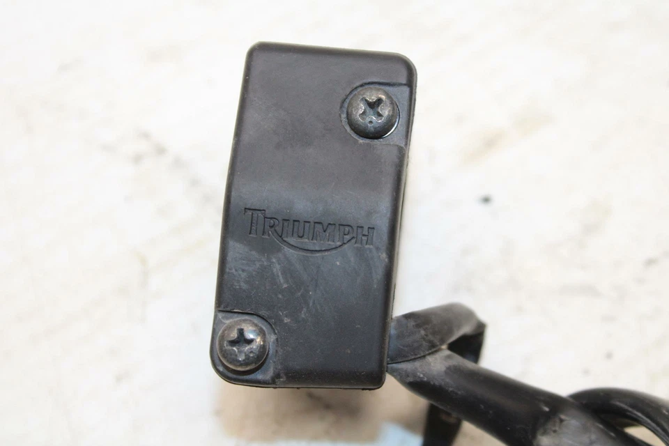 07-16 TRIUMPH STREET CLIPE DIREITO TRIPLO NA ALÇA KILL OFF INTERRUPTOR DE PARTIDA BB356 - Imagem 4 de 4