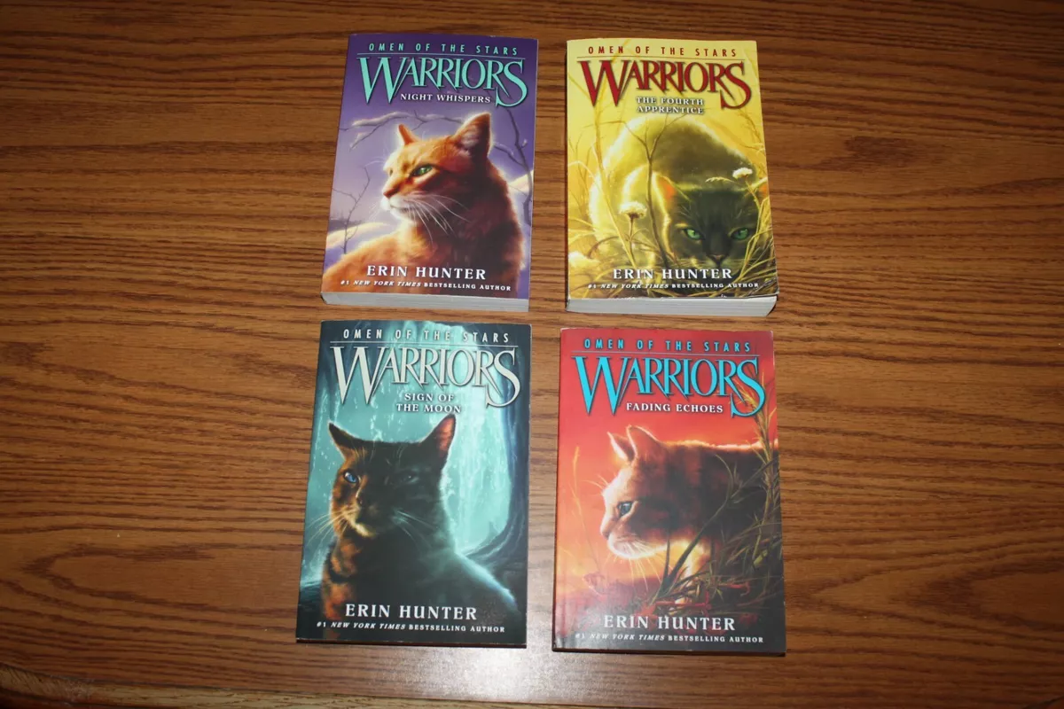 Warrior Cats Series 4 Omen Of The Stars Books 1 - 6 Collection Set