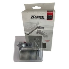 Master Lock 2120D Laptop Combination Computer Lock with Self Coiling Cable