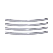 (4) 8" Inch Sections - CLEAR DOOR EDGE GUARD TRIM PROTECTORS - No Door Dings