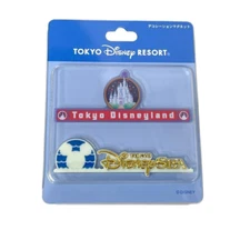 Disney Resort Japan Tokyo Disneyland Tokyo Disney Sea Logo Magnet Set