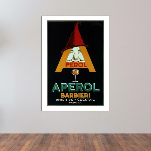 Essence Aperol Barbieri 1924 Mural Art Poster Imprimé - Picture 2 of 12