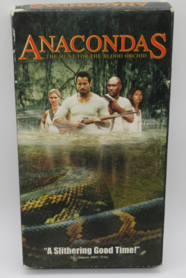 ANACONDAS: HUNT FOR THE BLOOD ORCHID VHS VIDEO MOVIE, JOHNNY