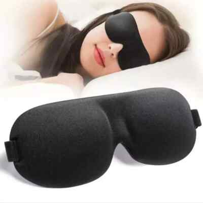 1 Stück Naturseide Schlaf Augenmaske Ultra Glatt Schlaf Gesichtsmaske für Frauen & Männer*