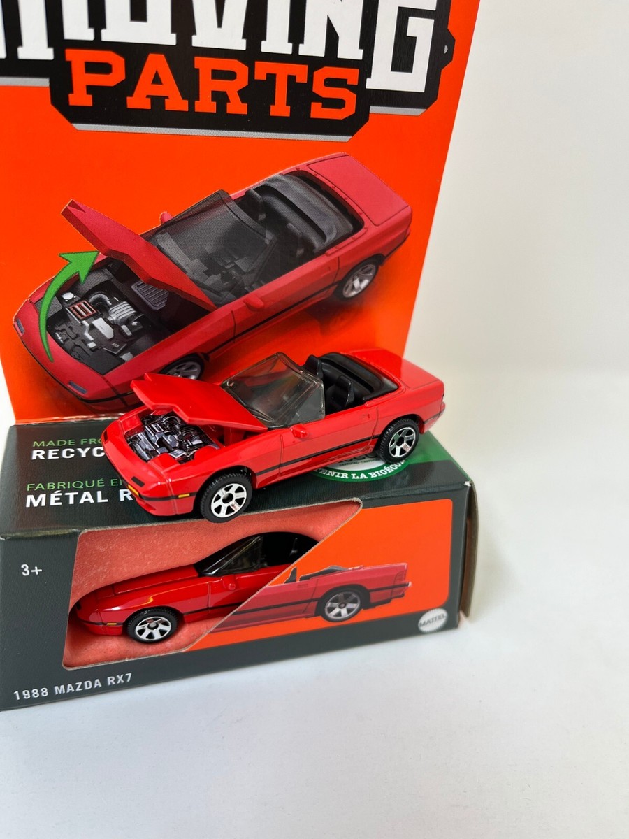 1988 Mazda RX7 * RED * 2024 Matchbox Moving Parts Case M HA302 | eBay