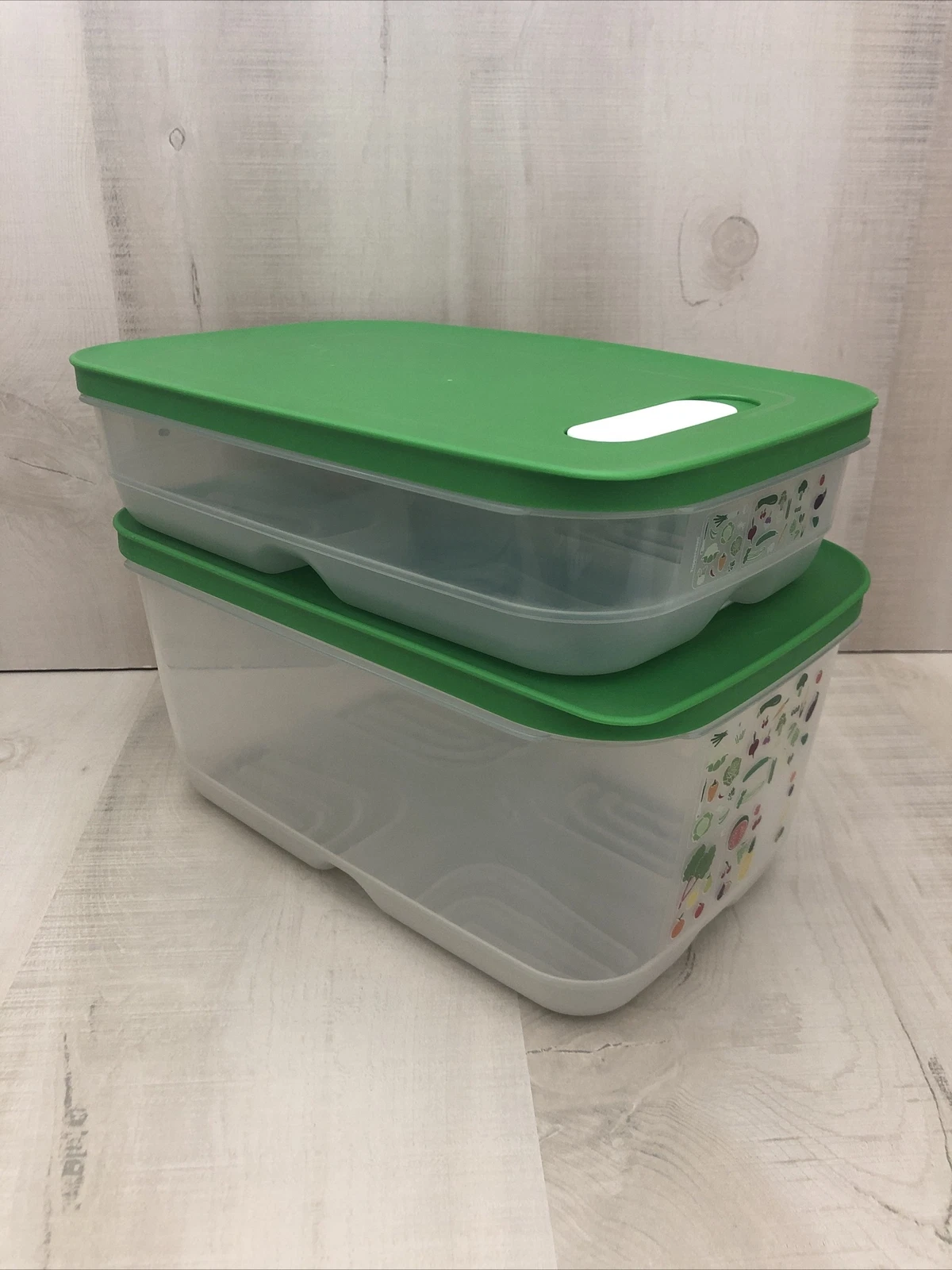 Tupperware lot 2 Fridge smart fridgesmart medium 1.8 L. & 4.4 L.
