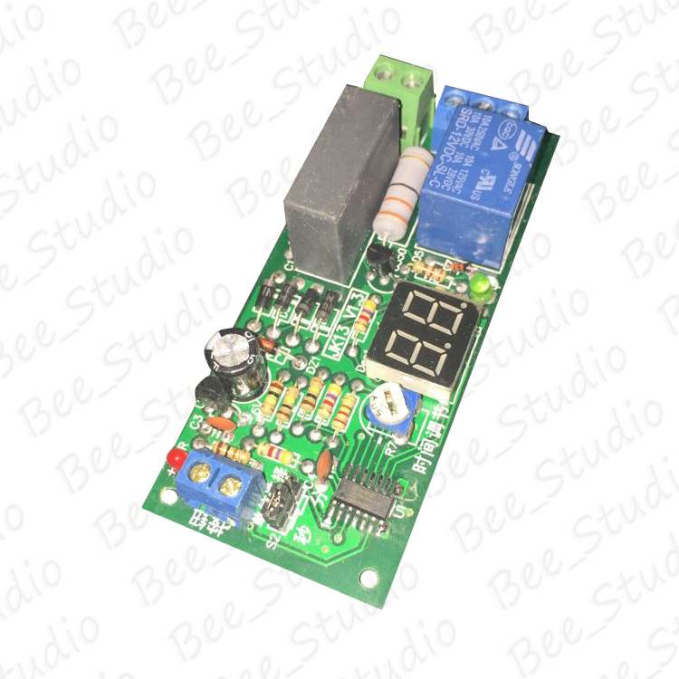AC 220V 230V LED Display Countdown Timing Timer Delay Turn OFF Time ...