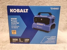 Kobalt Gen4 300-Watt Power Inverter. Tool Only. No Battery / Charger