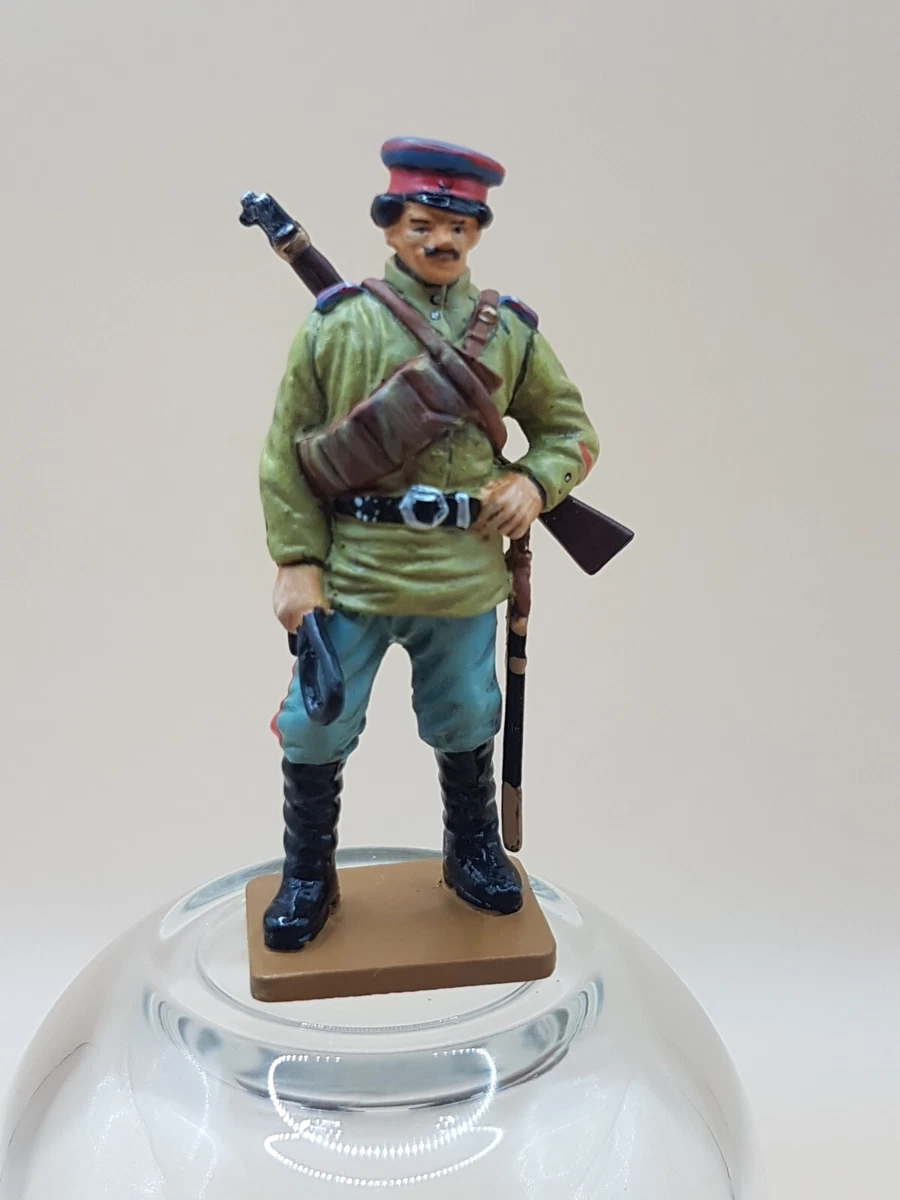 Plats d'étain - Zinnfiguren - Flat tin - 25 soldats russes empire