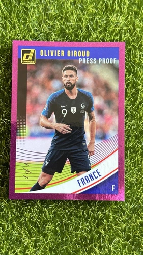 2018 Donruss Press Proof OLIVIER GIROUD Purple #1/1 1of1 France Arsenal Chelsea