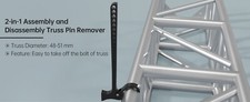 Stage Aluminum Spigot Lighting Truss Hammer Pin Remover For Global F34/Tru black