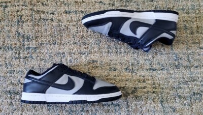 MEN 2021 NIKE DUNK LOW GEORGETOWN NAVY GREY NEW YORK YANKEES [DD1391-003] 8.5 US