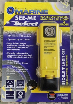 Ultimate Survival Marine See Me Select Water Activated Manual