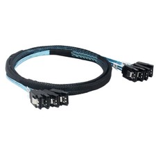 4-port Sata To Sata Female 7P SAS4.0 Hard Drive Connection Cable For Computer