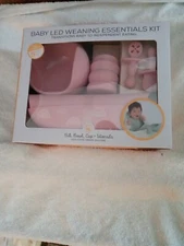 Baby Led Weaning Essentials Kit - New 5 Piece Set Pink
