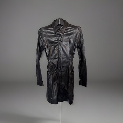 Barbara Bui Defile Hiver 2010 Leather Dress.