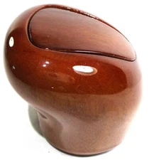 Wood Gear Shift Knob With Cover for Sloped Style Eaton Fuller 9/10 Speed UP#7017