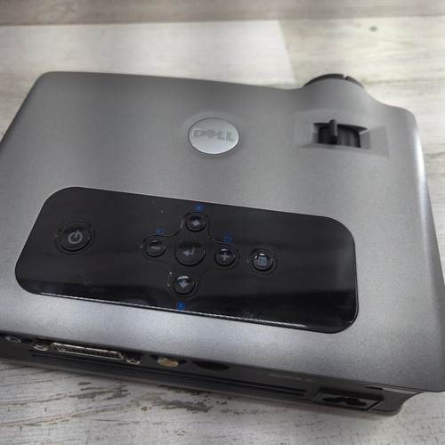Dell 3400MP DLP Portable Projector w/ Video & Power Cable 107 Hrs NO Remote - Picture 5 of 12