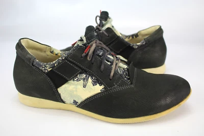 Think Gr.39 Damen Halbschuh Schnürschuh Slipper Sneaker Natur Leder TOP 474 D - Bild 1 von 4