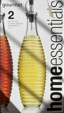 Home Essential vinegar & oil cruet set 20oz each