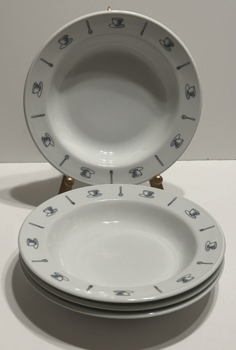 Cassa e Barile CAFFETTERIA Kathleen Wills Zuppiera Ciotole Cereali 9", Set di 4 - Foto 4 di 9