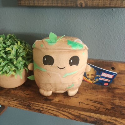 Groot Plush Cuutopia NWT Mattel Marvel Squishy Stuffed Animal (7 inch) New Soft
