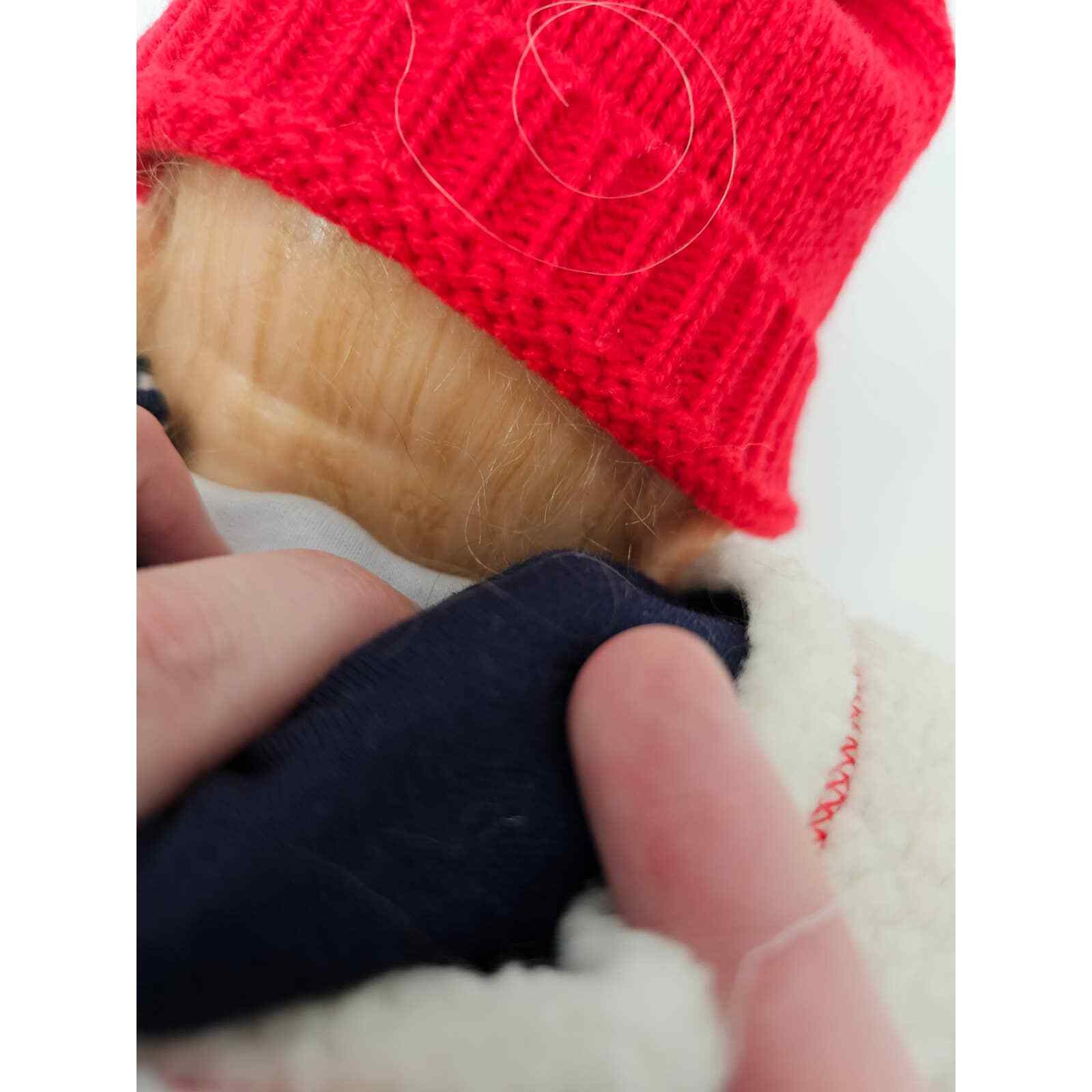 Ashton Drake Reborn Baby Doll Boy Tommys First Flurry Blonde Hair Blue