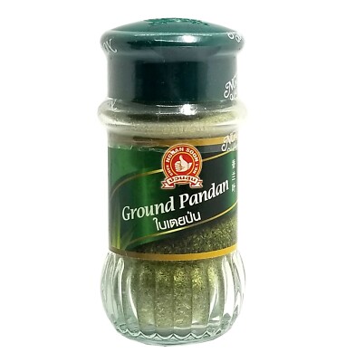 100% Natural Ground Pandan Powder by Nguan Soon 20 g / 0.71 oz.