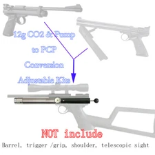 12g CO2 Pump to PCP Adjustable HAP KIT for Crosman Pistol 1377 1322 2250 2260...