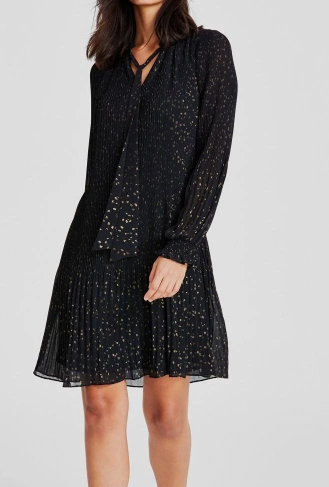 black embroidered floral long sleeve sheer mesh maxi dress Floral Embroidered Maxi Dress With Sheer Flutter Sleeves In Navy Multi