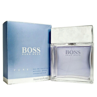 HUGO BOSS PURE EAU DE TOILETTE SPRAY 75 ML NUEVO & EMBALAJE ORIGINAL sellado