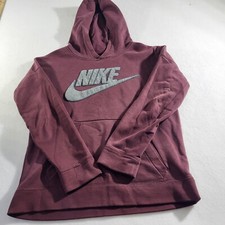 YOUTH NIKE RAISED SWOOSH HOODED SWEATER XL