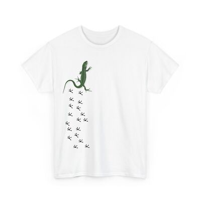 Reptile Shirt, Lizard Footprint Reptiles Lizards Lovers Women Men Shirt 