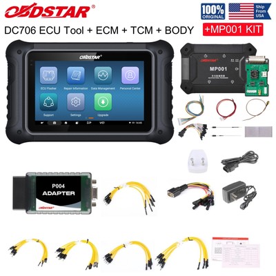 OBDSTAR DC706 Full E-CU Tool +E-CM+TCM+BODY For Car & Motorcycle With MP001 Kit
