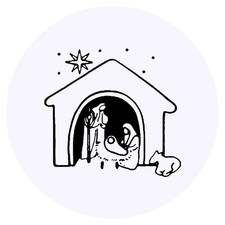 24 x 'Nativity Scene' Stickers SK00013830 