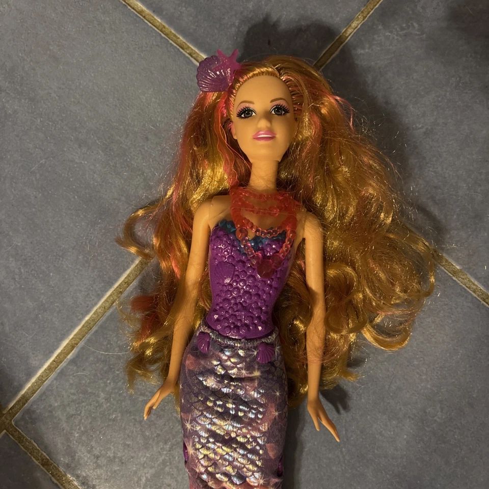 poupée barbie sirène vintage - Mattel 2013 - Photo 2/3