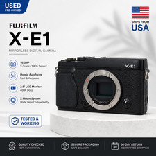 Fujifilm X-E1 16.3MP Mirrorless Digital Camera Body Only Fuji X Mount