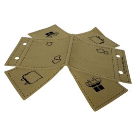 LEGO &reg; Indiana Jones tarpaulin fabric part set 7624 jungle duel new rarity