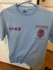 IRON MAIDEN THE BOOK OF SOULS EDDIE WAS YOUR  SOUL LOCAL CREW T SHIRT