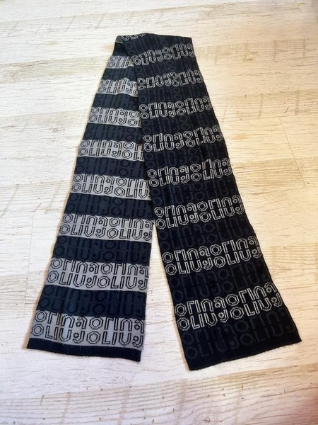 Women Liu Jo Scarf Grey Acrylic One size
