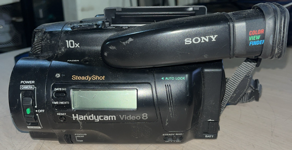 SONY HANDYCAM VIDEO 8 HI8 8MM VIDEO CAMCORDER CCD-TR91 | eBay