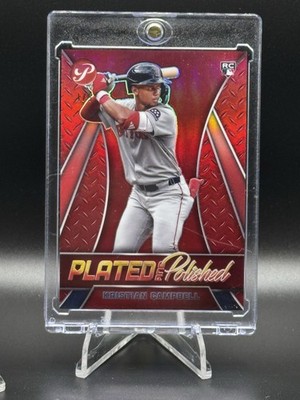 2025 Topps Pristine - Plated and Polished Kristian Campbell #PP-12 Red 1/5