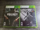 Call of Duty: Black Ops 1 & 2 (I & II) Lot (Microsoft Xbox 360) CIB Complete