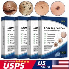 720pc Skin Tag Remover Patches Quick Effective Mole and Wart Pad Removal Sticker
