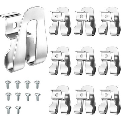 10pcs Belt Clip Hooks With Screw For Ryobi For Ridgid Impact Driver Drill Holder