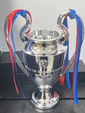 Champions League Trophy Resin Replica Trophy 33cm Height  With Ribbon