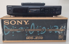Sony MDS-JE510 MiniDisc Deck | Original owner | Boxed, Remote | See Description