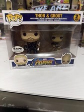Funko Pop! Marvel Avengers: Infinity War Thor & Groot Vinyl 2-Pack BAM Exclusive